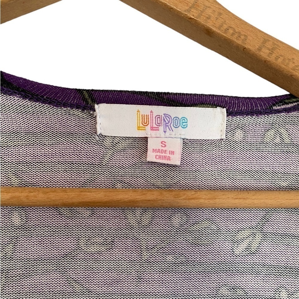 Lularoe Purple Long Sleeve Duster Size Small - Picture 4 of 4